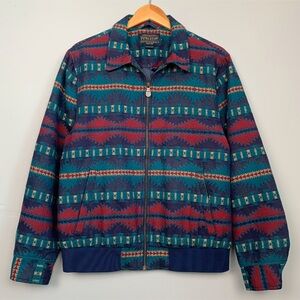 PENDLETON Native Pattern Bomber Jacket
